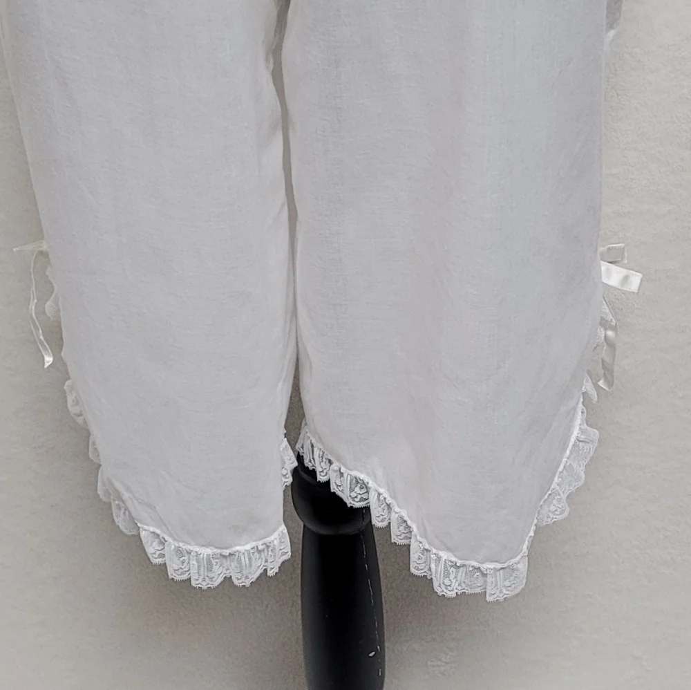 Vintage Henson Kickernick White Lace Edwardian Style Bloomers Knickers Bloomers - Picture 5 of 14